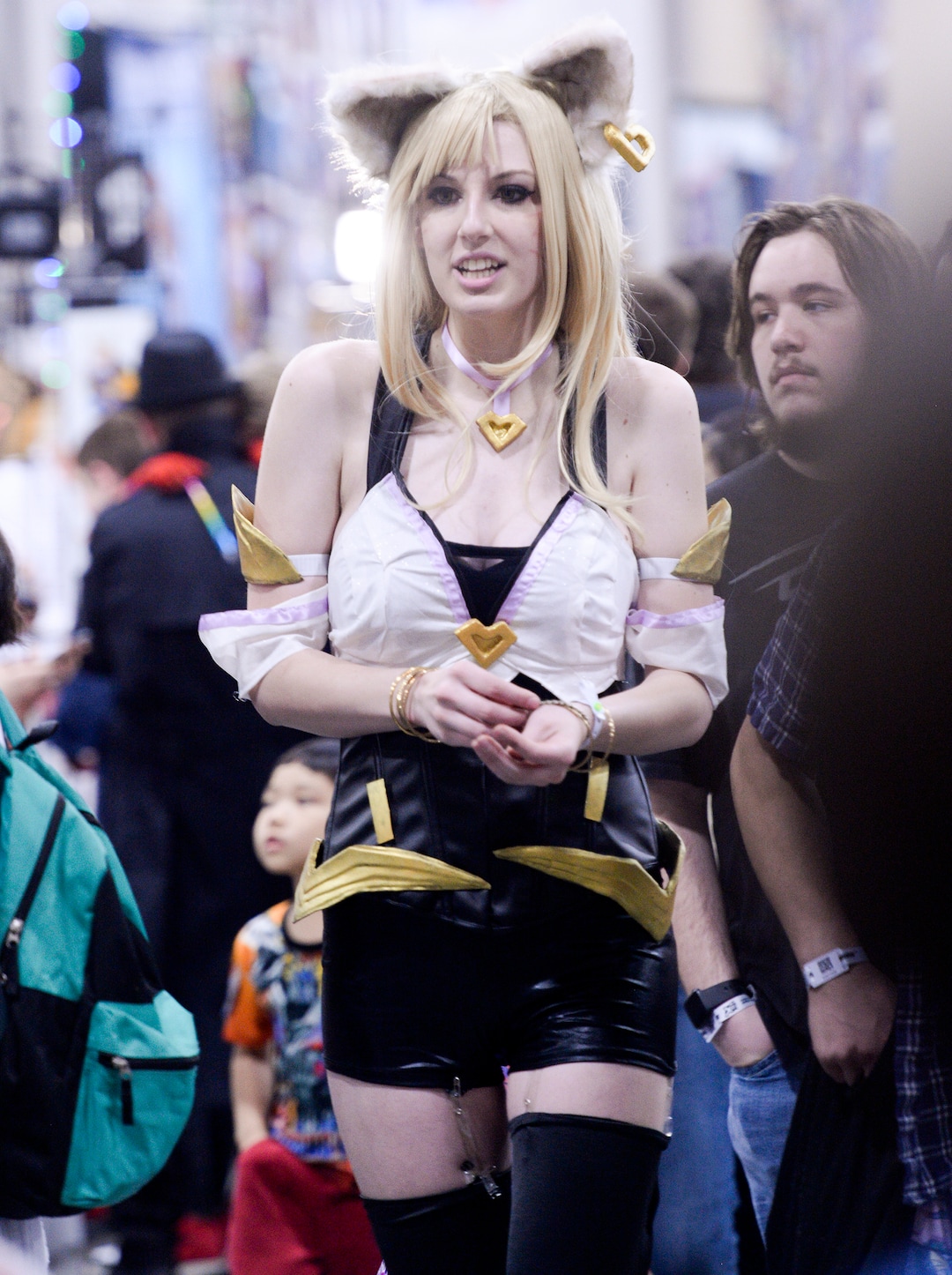 Leah Hogsten  |  The Salt Lake Tribune  Cosplayers roam the aisles atÊFanX Salt Lake Comic Convention, Saturday, April 20, 2019. 