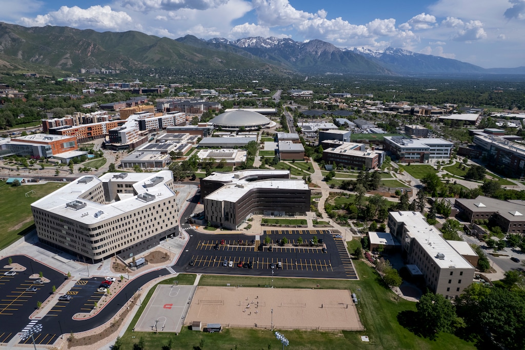 (Rick Egan | The Salt Lake Tribune) Lassonde Beach Volleyball Courts at the University of Utah, on Tuesday, May 27, 2025.