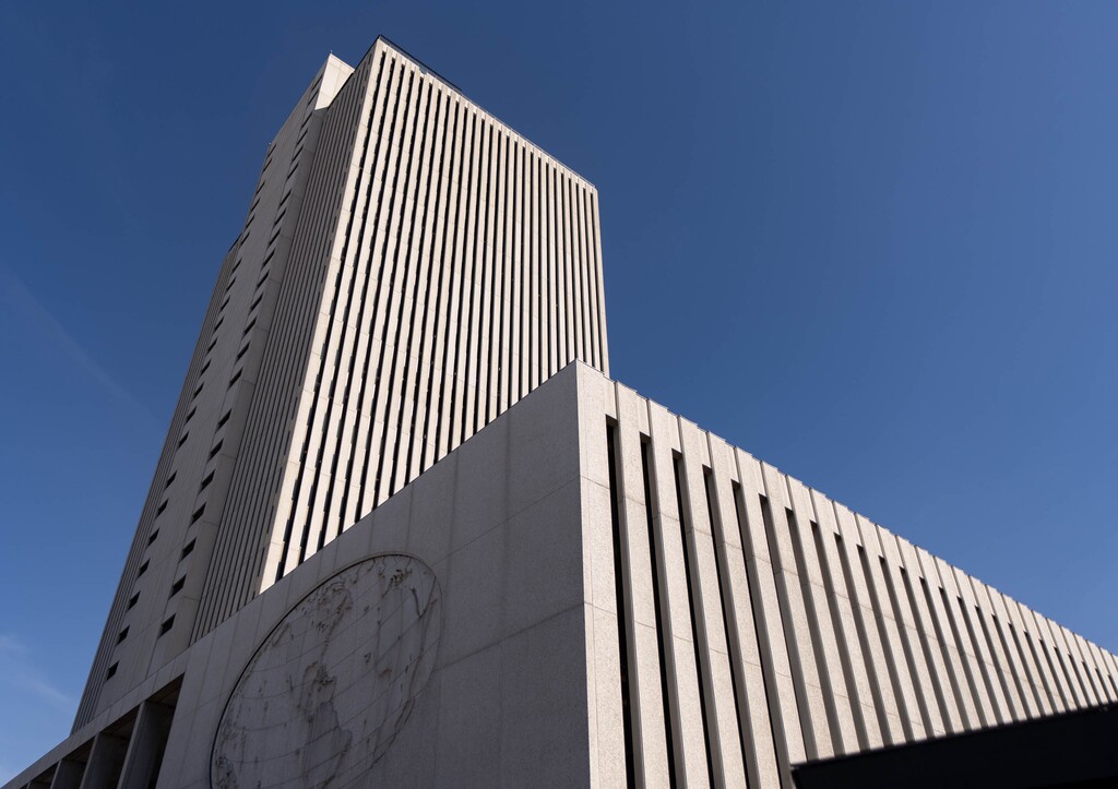 (Francisco Kjolseth | The Salt Lake Tribune) The Church Office Building, shown in March. The Church of Jesus Christ of Latter-day Saints has seen the value of its Ensign Peak Advisors investment portfolio shrink by more than $10 billion in the first of half of 2022.