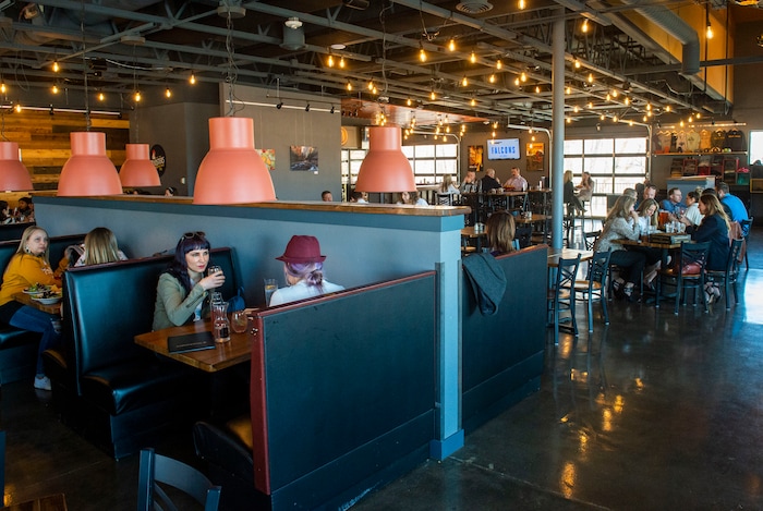 (Rick Egan  |  The Salt Lake Tribune)     Slackwater Pizzeria in Sandy, Thursday, March 5, 2020.