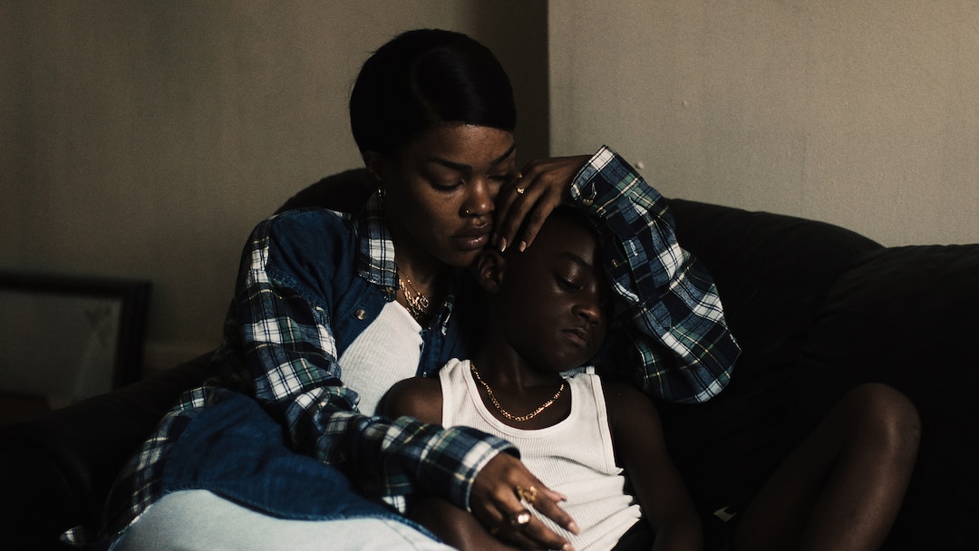 (Focus Features) Teyana Taylor and Aaron Kingsley Adetola play mother and son writer-director A.V. Rockwell's crime drama "A Thousand and One," an official selection of the U.S. Dramatic Competition at the 2023 Sundance Film Festival.