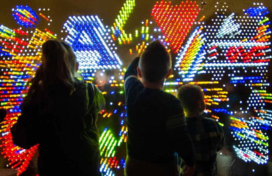 (Rick Egan  |  The Salt Lake Tribune)   Kids play in the game room at the Last Hurrah New Years Eve party at the Gateway,  Sunday, December 31, 2017.