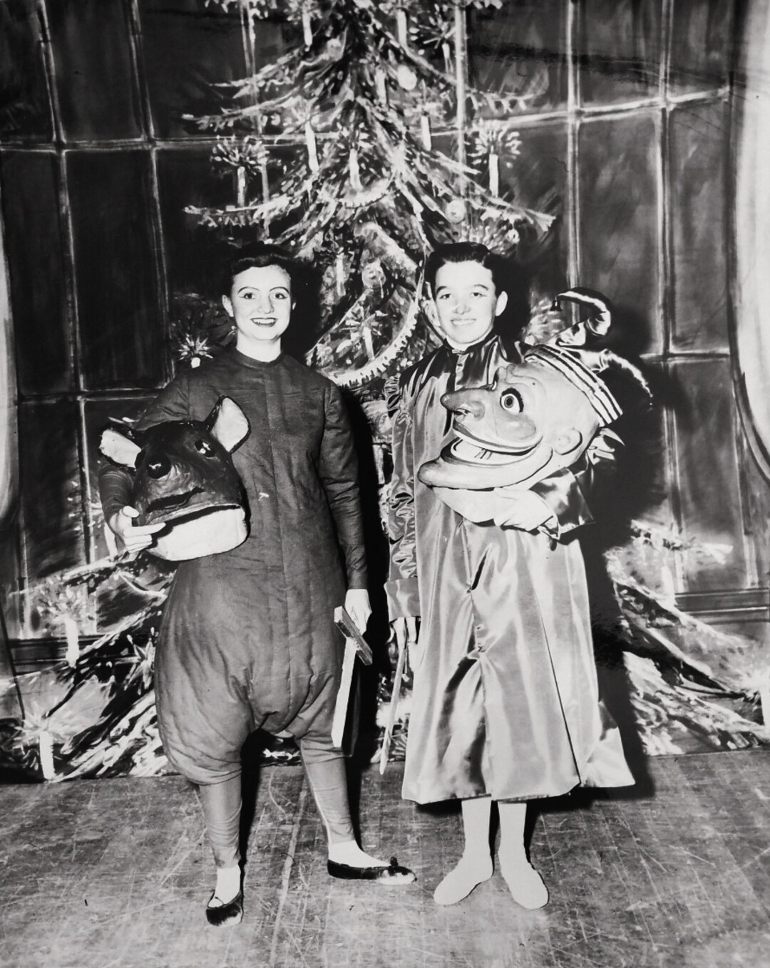 (Photo courtesy Ballet West) Performers in the 1955 production of “The Nutcracker.”
