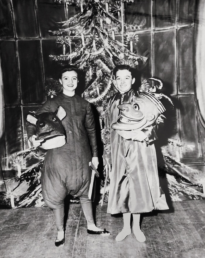 (Photo courtesy Ballet West) Performers in the 1955 production of “The Nutcracker.”