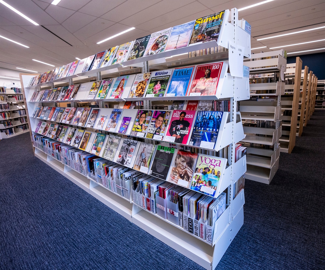(Rick Egan | The Salt Lake Tribune)  The Grand Opening for the new Granite Library on 3300 South, is scheduled to for July. Thursday, June 2, 2022.