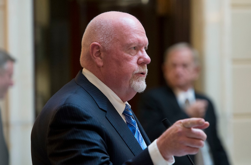 (Steve Griffin | Tribune file photo)
Sen. Howard Stephenson, R-Draper, wants to pass major state tax reform, including enacting a big expansion to a manufacturing equipment sales-tax exemption. Stephenson is president of the Utah Taxpayers Association, a business-backed advocacy group. He is also a co-chairman of the Legislature's Taxation and Revenue Interim Committee.
