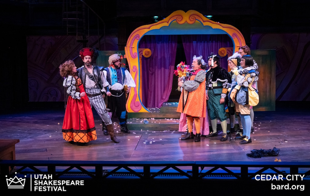 (Karl Hugh, sponsored) | A scene from The Taming of the Shrew, 2024.