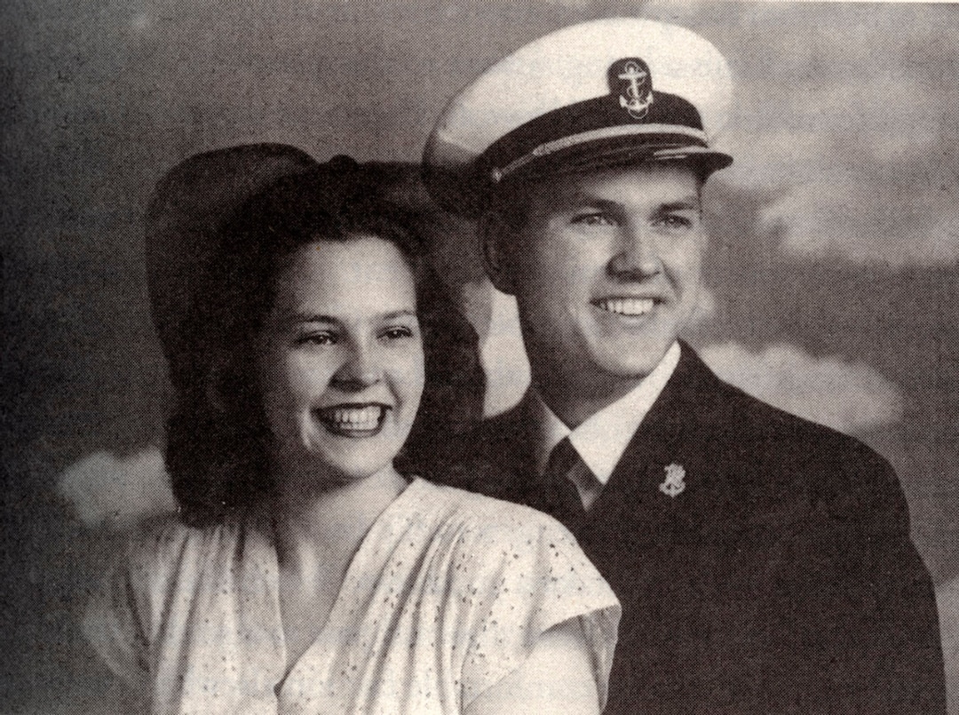 (Nelson family) Russell M. Nelson and Dantzel White shortly before announcing their engagement in the summer of 1945.