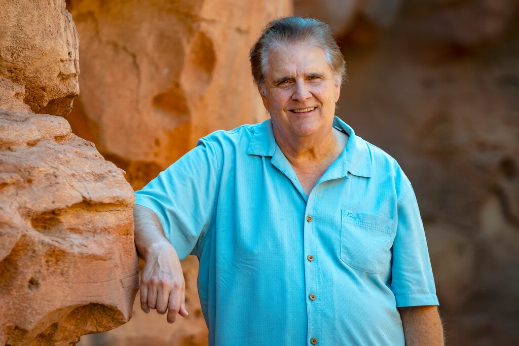 (Rick Egan | The Salt Lake Tribune) Salt Lake Tribune reporter Mark Eddington in St. George on Thursday, August 14, 2025.