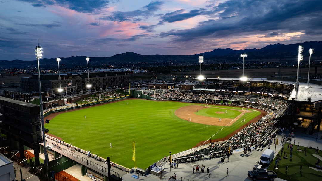 (Francisco Kjolseth | The Salt Lake Tribune) The Ballpark at American First Square in South Jordan is pictured on Wednesday, July 22, 2026.