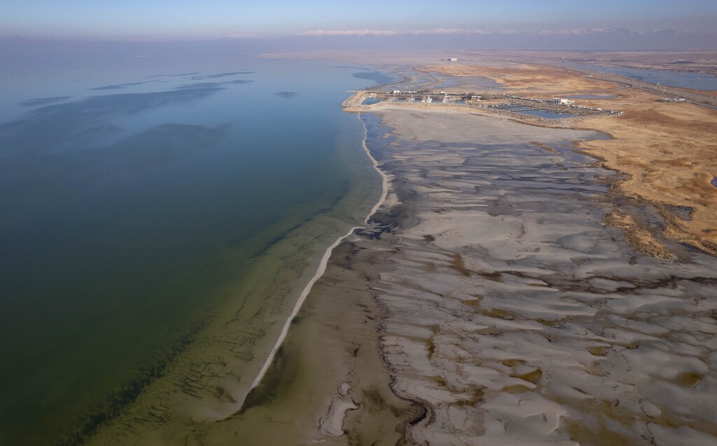 (Francisco Kjolseth  |  The Salt Lake Tribune) The Great Salt Lake Marina, on Friday, December 29, 2023.