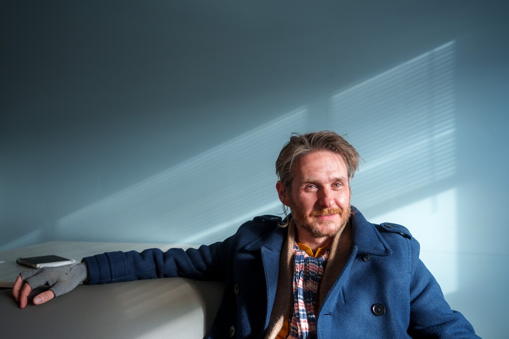 (Trent Nelson  |  The Salt Lake Tribune) Brian Higgins, a formerly homeless man who recovered from addiction and started a mental health nonprofit, is a new member of the Utah Homelessness Council. Higgins was photographed on Friday, Dec. 17, 2021.