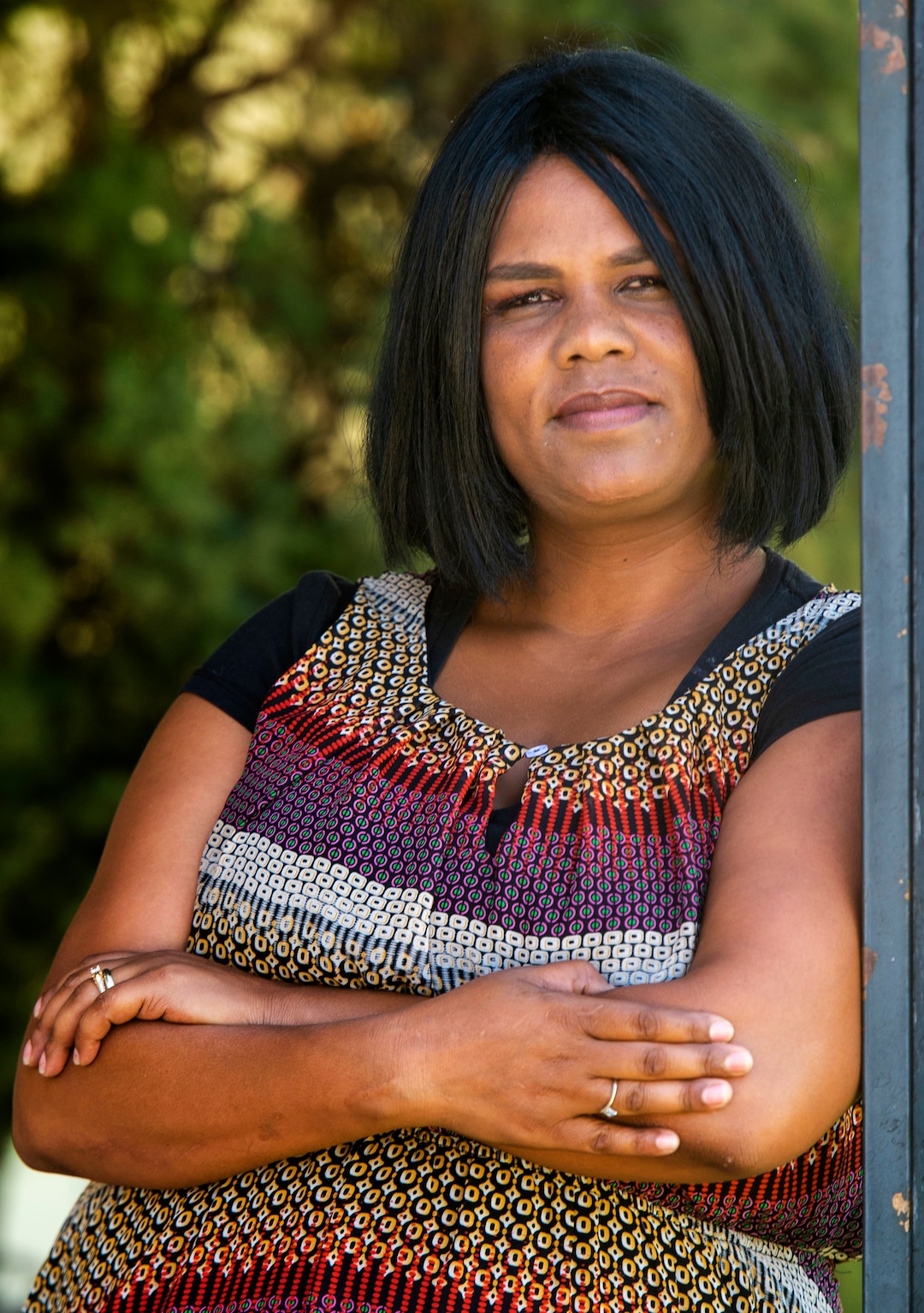 (Rick Egan  |  The Salt Lake Tribune)  
Shumba Bila's adoptive father, Lon Kennard, was supposed to spend the rest of his life in prison for sexually abusing her and his other adopted daughters. But Kennard was let out last week under the Utah State Prison's "compassionate release" program, which lets ailing prisoners get acute medical care they can't receive behind bars. Bila said his release has left her blindsided and revictimized. Monday, Aug. 26, 2019.