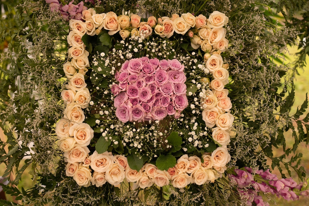 (Trent Nelson  |  The Salt Lake Tribune)
Flowers at the funeral for Dawna Langford and two of her children, Trevor and Rogan, in La Mora, Sonora on Thursday Nov. 7, 2019. Three women and six of their children, all members of the extended LeBaron family, died when they were gunned down in an attack while traveling along Mexico's Chihuahua and Sonora state border on Monday, Nov. 4, 2019.