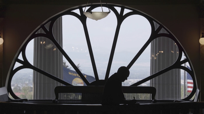 (Courtesy of Sundance Institute | photo by Eric Phillips-Horst.) John Adams appears in "Dark Money" by Kimberly Reed, an official selection of the U.S. Documentary Program at the 2018 Sundance Film Festival.