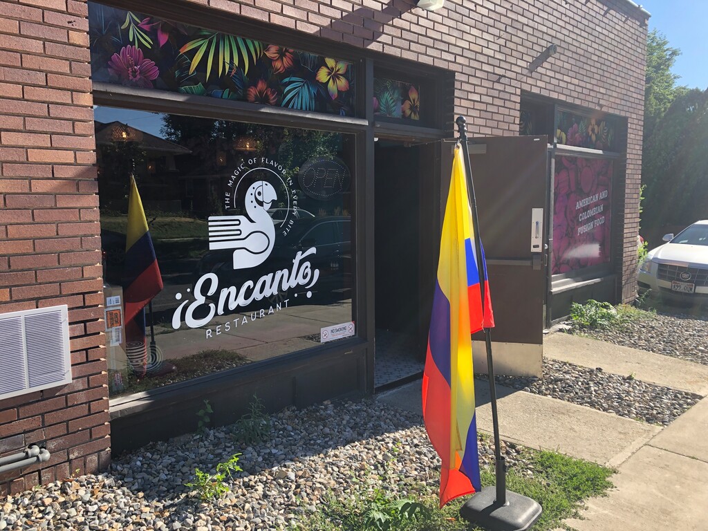 (Kolbie Peterson | The Salt Lake Tribune) The outside of Encanto Restaurant, in Salt Lake City's 15th and 15th neighborhood, is shown on Friday, July 5, 2024.