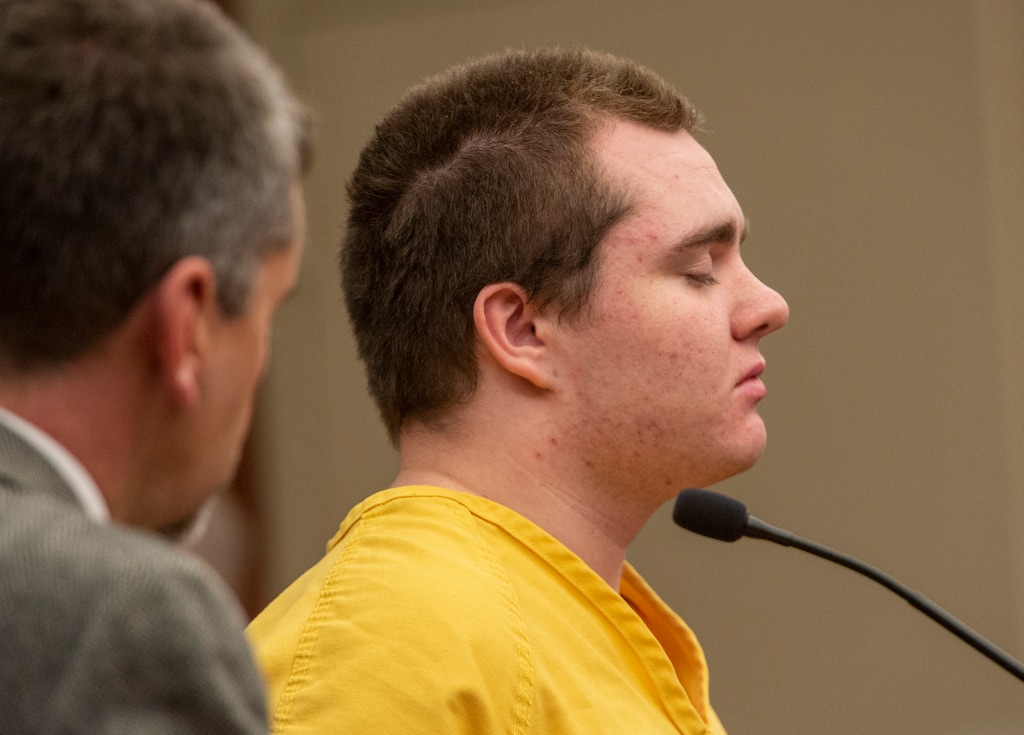 (Rick Egan  |  The Salt Lake Tribune)     Ninteen-year-old Jayden Sterzer is sentenced for raping and killed his 12-year-old neighbor, Kailey Vijil, when he was 15 years old in 2015, by Judge Paul Parker in Third District Court in Salt Lake City, Monday, Nov. 18, 2019.