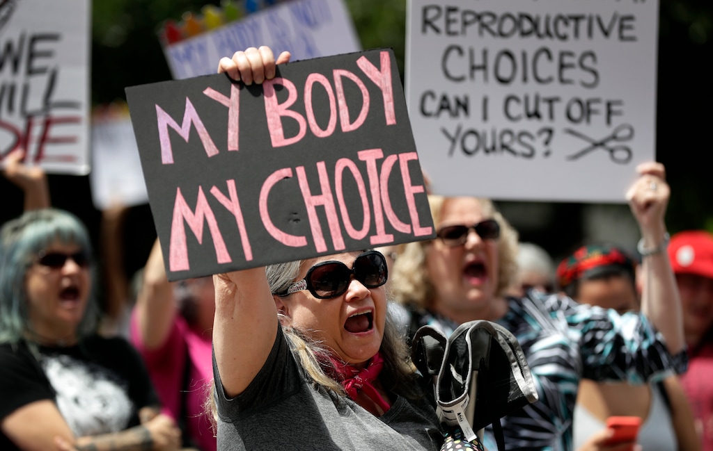 (Eric Gay | AP photo)

In this May 21, 2019, file photo, a group gathers to protest abortion restrictions at the State Capitol in Austin, Texas.