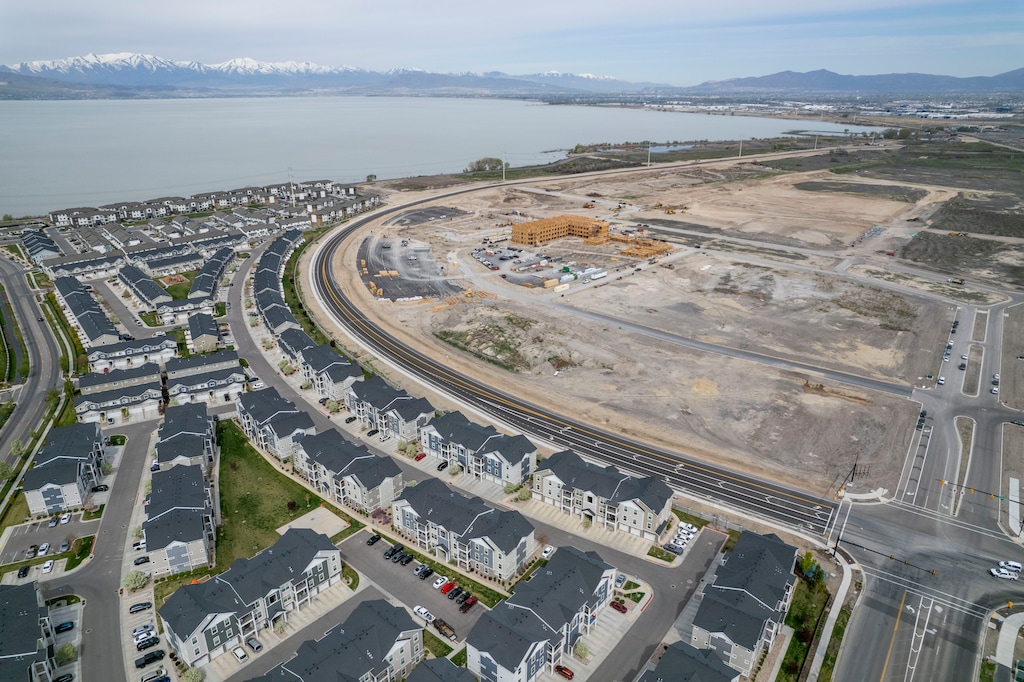 (Rick Egan | The Salt Lake Tribune)  Construction near the site of the old Geneva Steel mill in Vineyard City, on Friday, April 19, 2024. The city plans to redevelop the site into its future downtown core, called "Utah City," and the mayor and her staff have been traveling around the world ostensibly to promote it.