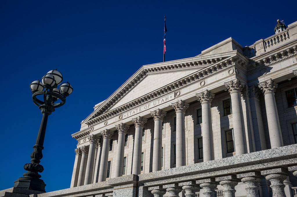 (Trent Nelson  |  The Salt Lake Tribune) The Utah Capitol in Salt Lake City on Wednesday, Feb. 28, 2024. Utah lawmakers will enter a special legislative session on Wednesday, June 19.