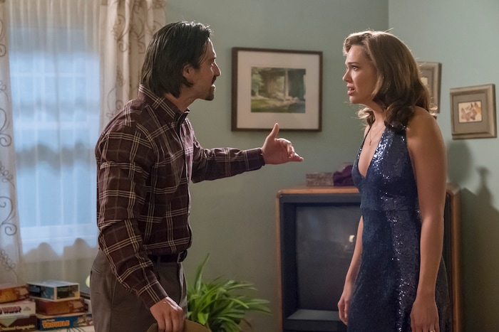 Ron Batzdorff | NBC
Milo Ventimiglia as Jack and Mandy Moore as Rebecca in the Season 1 finale of "This Is Us."