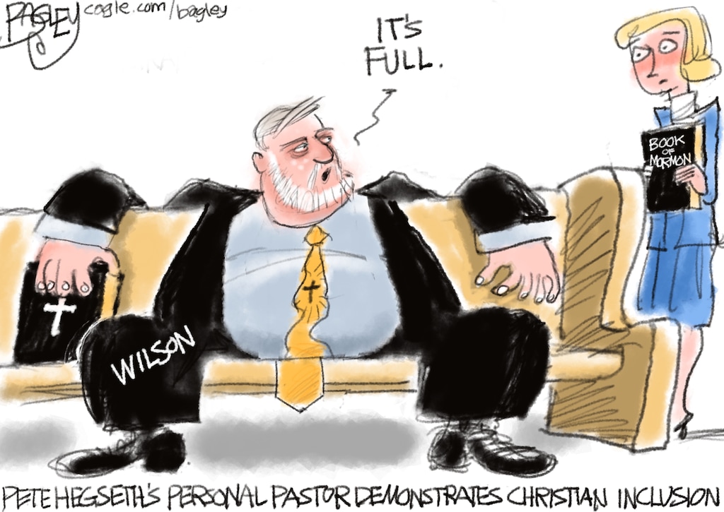 Pat Bagley | Manspreading the Gospel