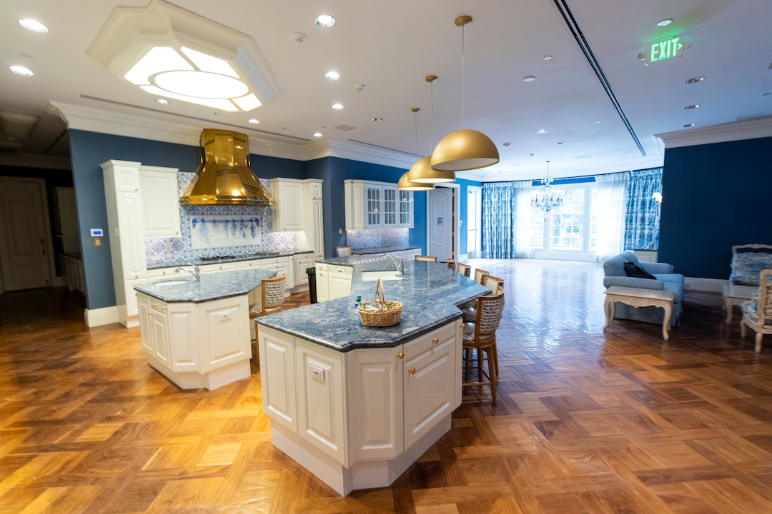 (Rick Egan | The Salt Lake Tribune) One of the kitchens in Utah Valley University's new Museum of Art at Lakemount Manor in Orem, on Wednesday, May 10, 2023.
