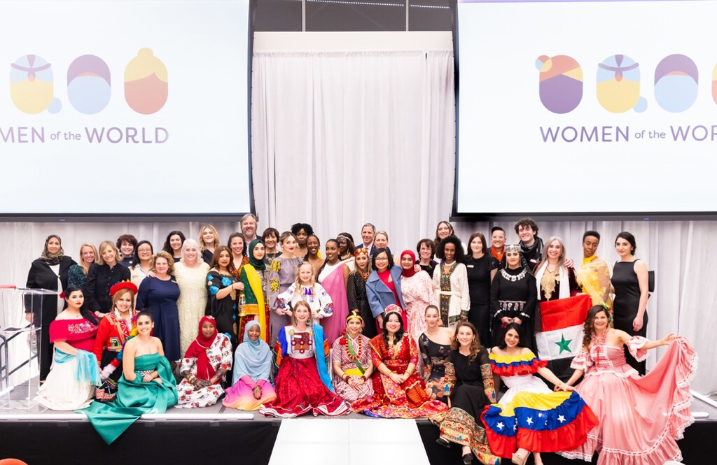 (Samira Harnish) Women of the World's 14th Annual Fashion Show and Cultural Gala.