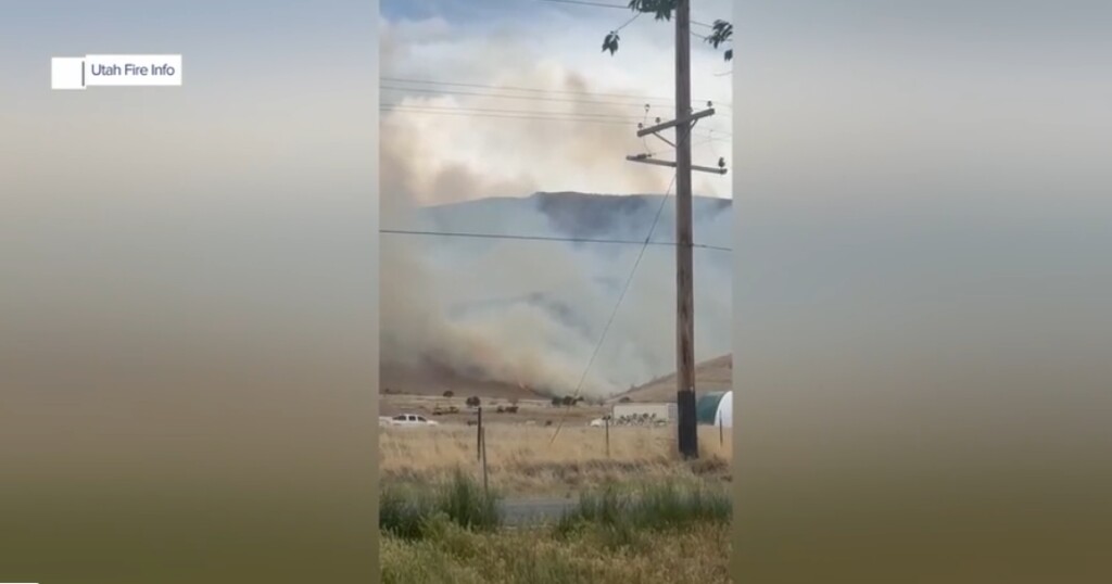 (FOX 13) “Wild Horse Fire” burns at least 1,000 acres in Millard County.