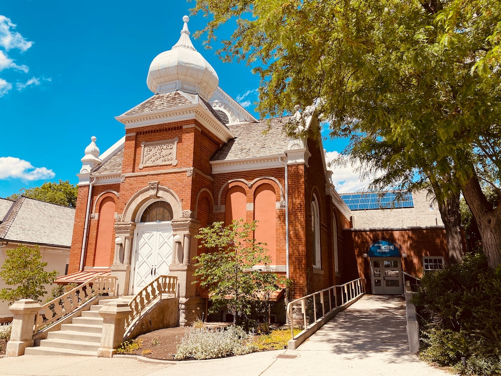 (Photo courtesy of Joshua Black/Salt Lake Acting Company) The old 19th Ward meetinghouse, which is home to Salt Lake Acting Company, is undergoing renovations.