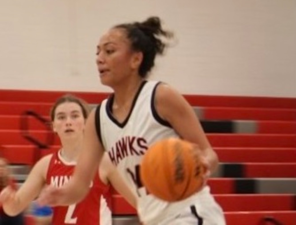 (Courtesy) Senior Fui Niumeitolu leads the Alta Hawks in scoring and rebounding and has her sights set on a deep run in the 2024 Class 5A playoffs.