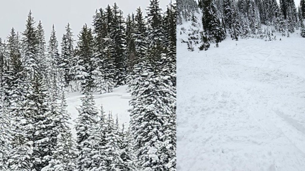The Utah Avalanche Center said on Saturday that two skiers were caught in an avalanche near Brighton Resort on Saturday, Jan. 3, 2026, but were able to get out. (Utah Avalanche Center)