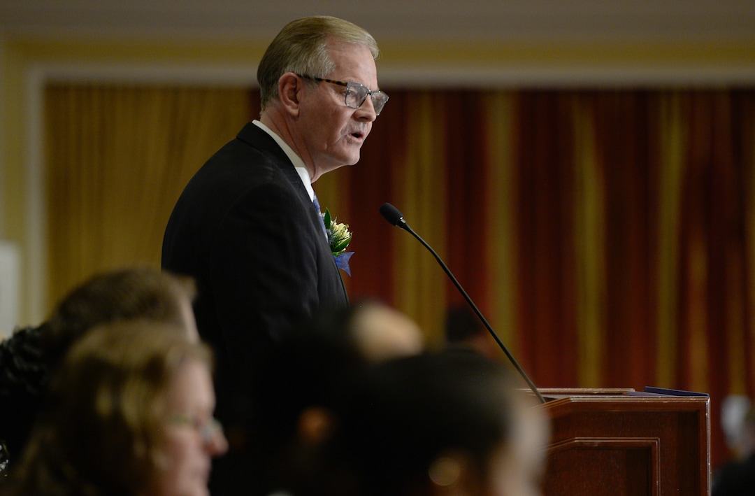 (Francisco Kjolseth  |  The Salt Lake Tribune) Elder Gary E. Stevenson, Quorum of the Twelve Apostles of The Church of Jesus Christ of Latter-day Saints, gives the key note address during the Dr. Martin Luther King Jr. Memorial Luncheon at Little America Hotel on Monday, Jan. 20, 2020.