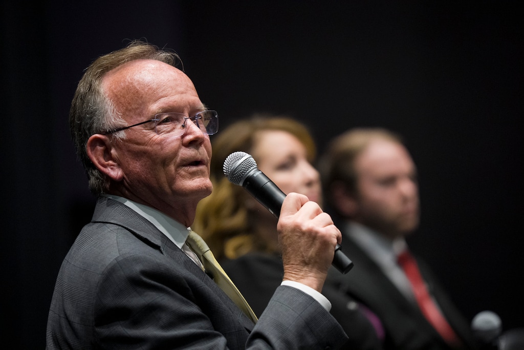 (Bethany Baker | The Salt Lake Tribune) Senate President J. Stuart Adams lost his GOP primary.
