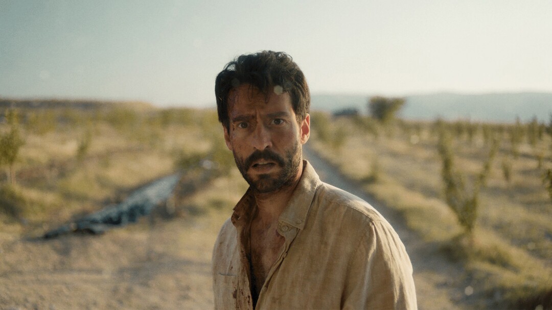 (Bartosz Świniarski  |  Sundance Institute) Ekin Koç appears in director Alireza Khatami's "The Things You Kill," an official selection of the 2025 Sundance Film Festival, in the World Cinema Dramatic competition.