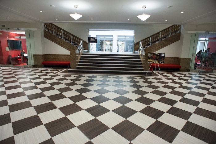 (Rick Egan  |  The Salt Lake Tribune)     The new Gary and Ann Crocker Science Center on Presidents Circle, at the University of Utah, Thursday, April 19, 2018.


