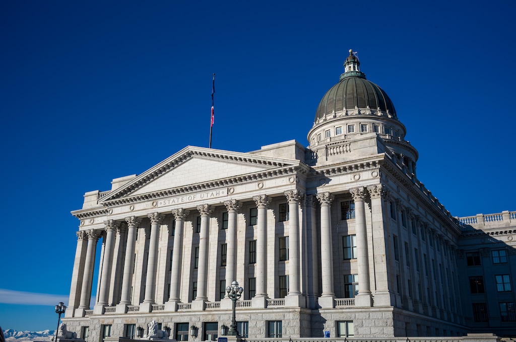(Trent Nelson  |  The Salt Lake Tribune) The Utah Capitol in Salt Lake City on Wednesday, Feb. 28, 2024.
