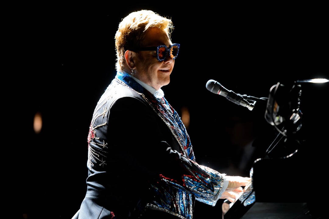 (Trent Nelson  |  The Salt Lake Tribune)  Elton John performs in Salt Lake City on Wednesday Sept. 4, 2019.