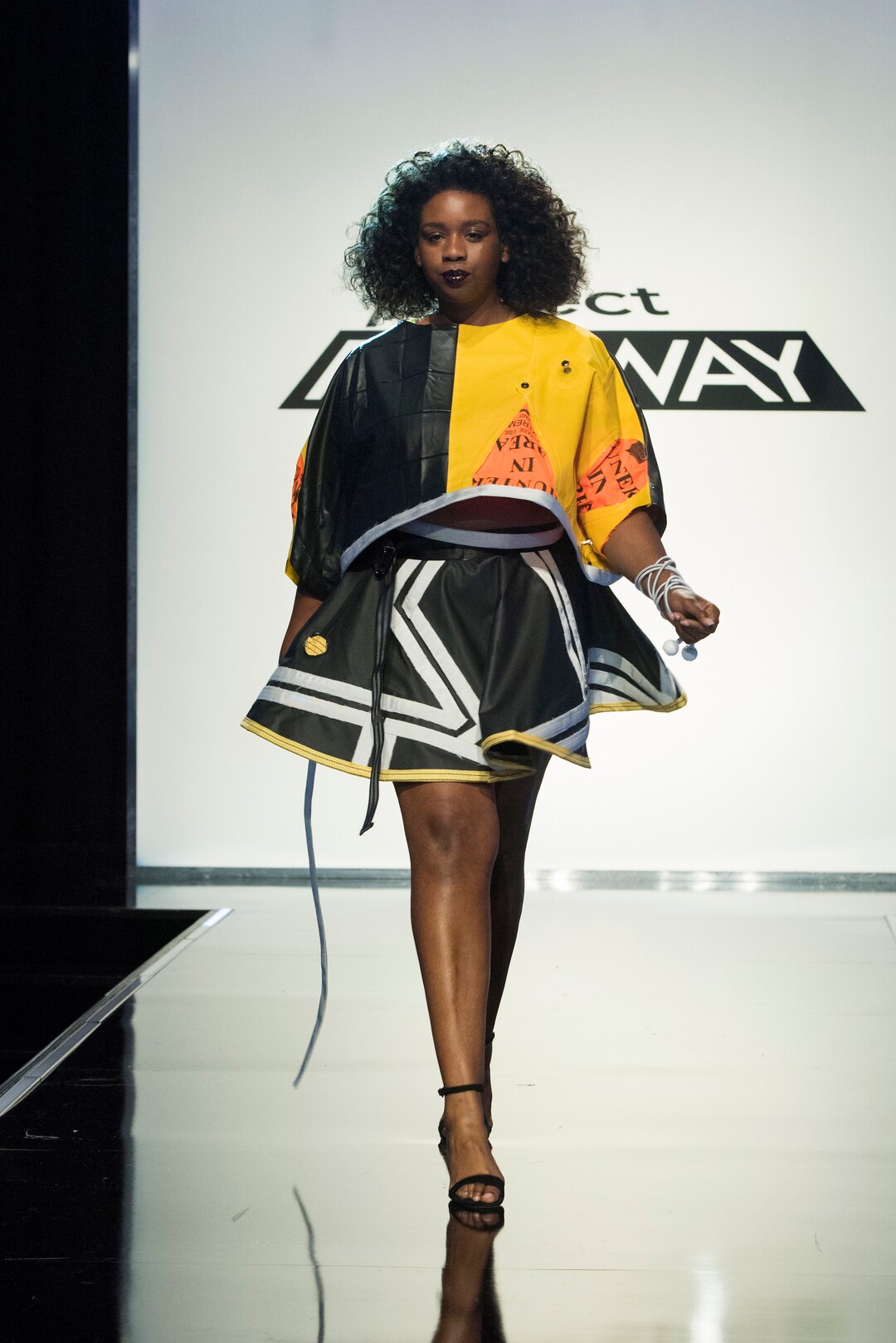 (Photo courtesy of Barbara Nitke/Lifetime) Brandon Kee’s final design for the 10th challenge of “Project Runway's” Season 16. He got one of the high scores in this challenge.