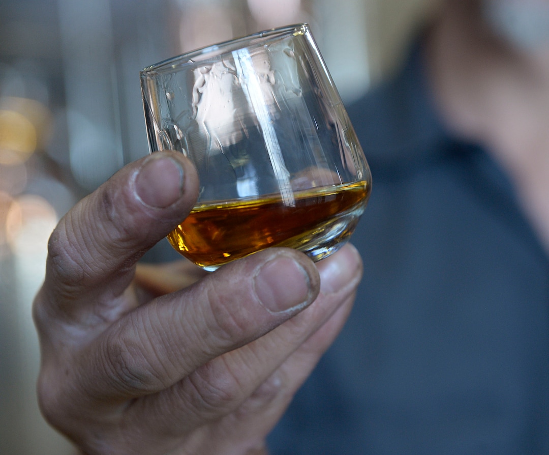 (Al Hartmann  |  The Salt Lake Tribune) 	
Beehive Distilling's Barrel Reserve Gin.