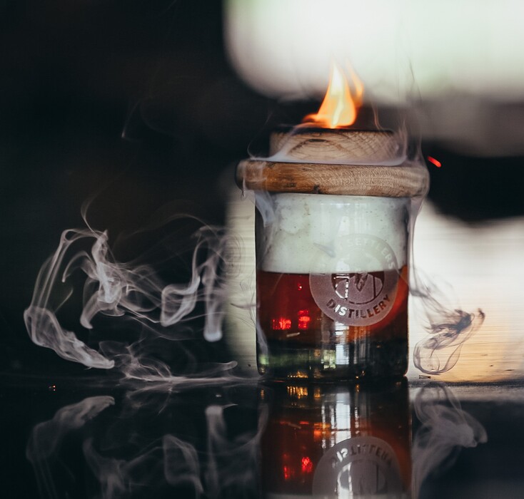 (Eight Settlers) | Smoke Gate Old Fashioned.