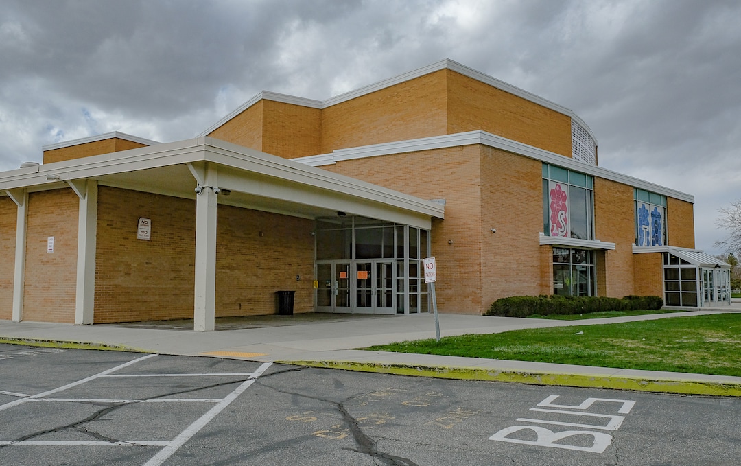 (Francisco Kjolseth  |  The Salt Lake Tribune) West Lake Jr. High at 3400 S. 3450 West in West Valley City as seen on Tuesday, March 31, 2020, sustained extensive damage during the earthquake and may be closed permanently.