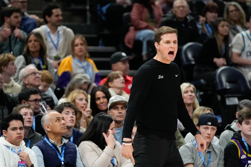 (Francisco Kjolseth | The Salt Lake Tribune) Utah Jazz coach Will Hardy.