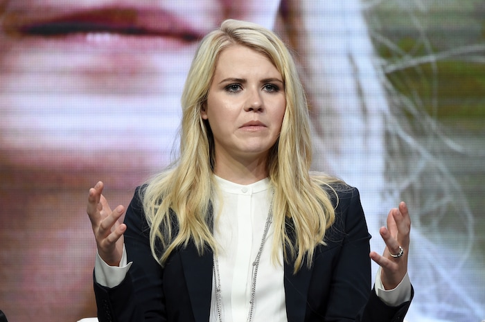 Elizabeth Smart attends the "I am Elizabeth Smart" panel during the A&E portion of the 2017 Summer TCA's at the Beverly Hilton Hotel on Friday, July 28, 2017, in Beverly Hills, Calif. (Photo by Richard Shotwell/Invision/AP)