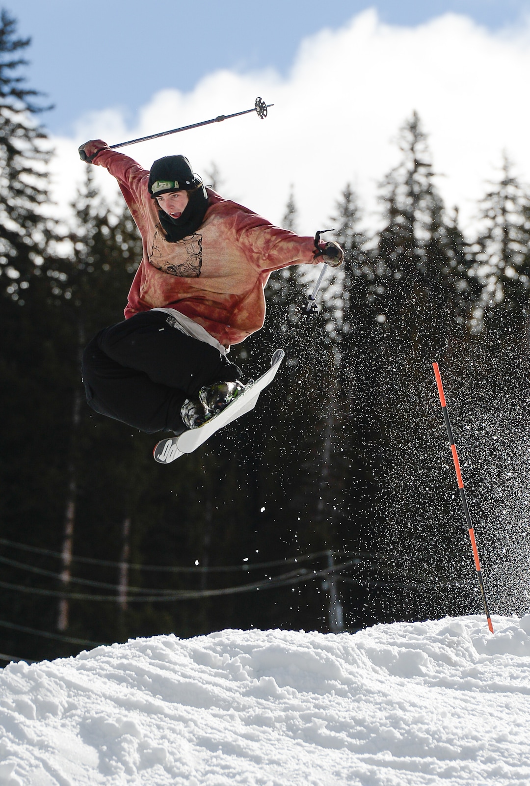 (Francisco Kjolseth  |  The Salt Lake Tribune)  With recent snowfall combined with extensive snowmaking, Brighton Resort opens for the season on Tuesday, Nov. 21, 2017.  Offering a base averaging between 10-20 inches on 3 runs serviced by 2 lifts, “Top to Bottom” skiing and snowboarding begins for snow enthusiasts ready for the season.