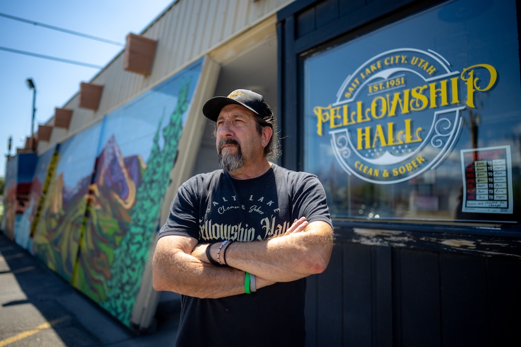 (Trent Nelson  |  The Salt Lake Tribune) David Vasquez at Fellowship Hall in Salt Lake City on Friday, July 31, 2026.