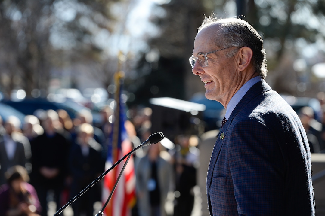 (Francisco Kjolseth  |  The Salt Lake Tribune) Daniel E. Dugan, delivers his opening remarks after being sworn in as District 6 Councilman at Salt Lake City Hall on Monday, Jan. 6, 2020.