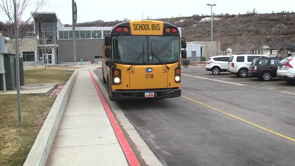 (Davis School District) Pictured is a Davis School District bus in this undated photo. The district settled a lawsuit on Tuesday, August 8, 2023, where three Black students had alleged that administrators in Davis continued to mishandle reports of racism after it was chastised for doing so by the U.S. Department of Justice.