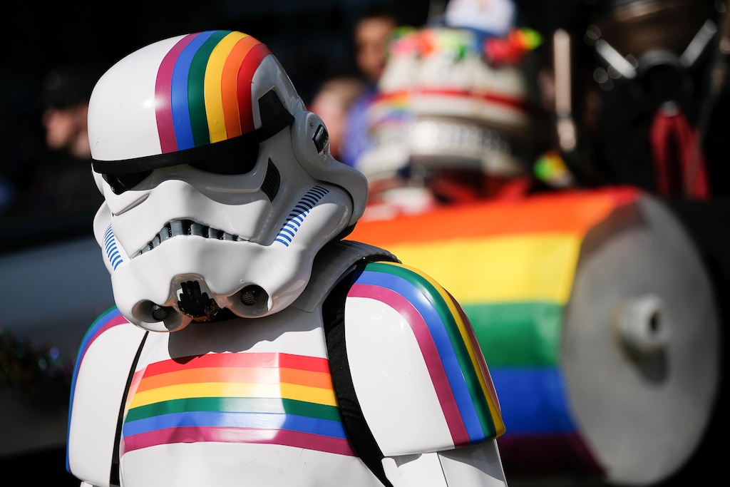 (Francisco Kjolseth  |  Tribune file photo)  Thousands participate in the Utah Pride Parade in Salt Lake City on Sunday June 2, 2019.