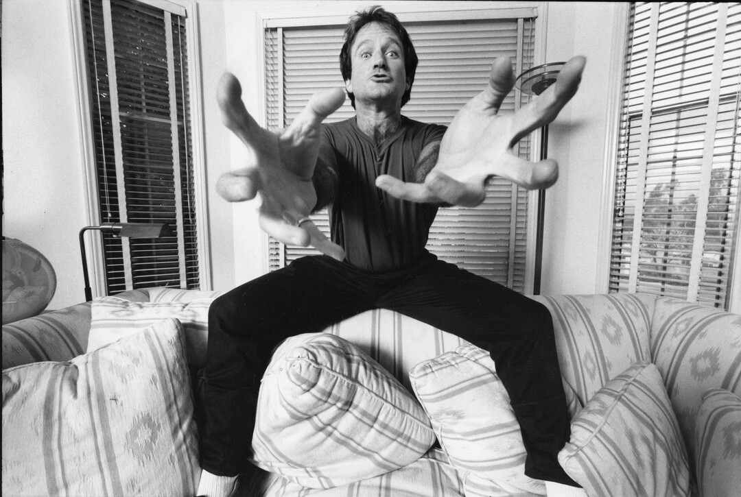 (Mark Sennet  |  courtesy Sundance Institute) Comedian Robin Williams is the subject of Marina Zenovich's "Robin Williams: Come Inside My Mind," which screens in the Documentary Premieres program of the 2018 Sundance Film Festival.